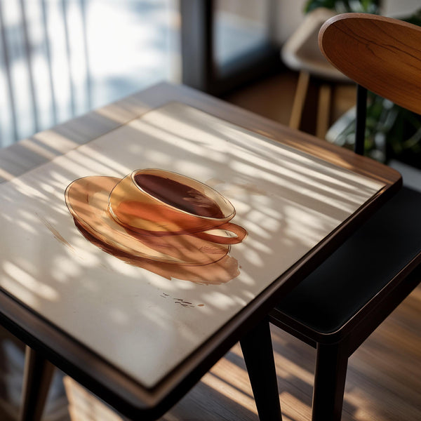 Warm Toned Coffee Cup