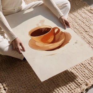 Warm Toned Coffee Cup