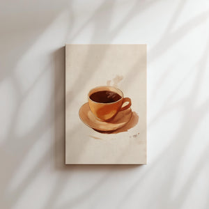 Warm Toned Coffee Cup