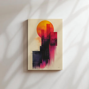 Abstract Sunset City