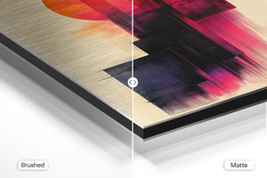 Abstract Sunset City