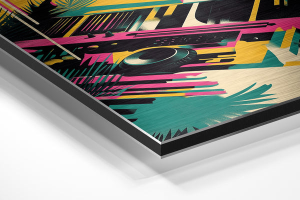 Retro Futuristic Keyboard