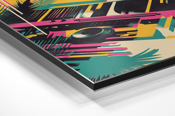 Retro Futuristic Keyboard