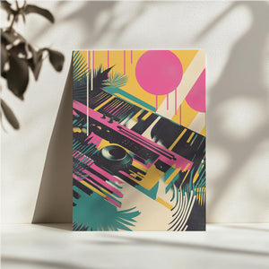 Retro Futuristic Keyboard