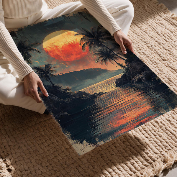 Tropical Sunset Paradise