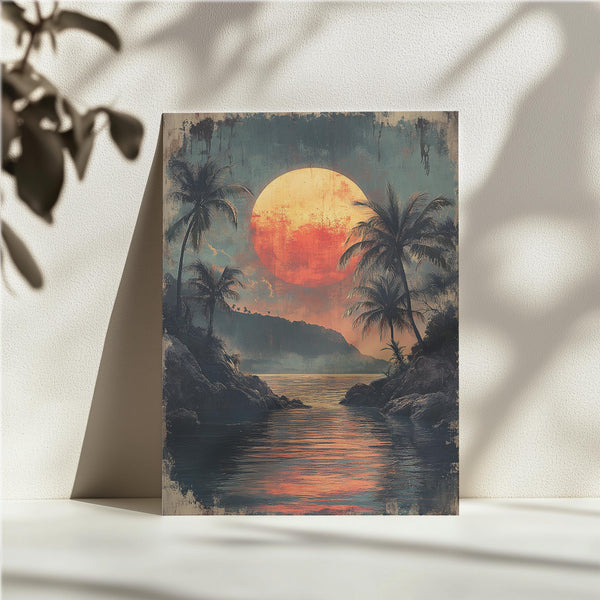 Tropical Sunset Paradise