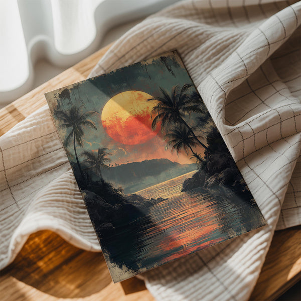 Tropical Sunset Paradise