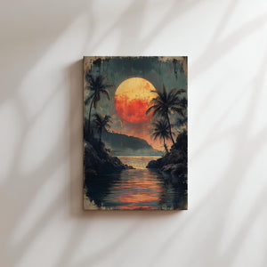 Tropical Sunset Paradise