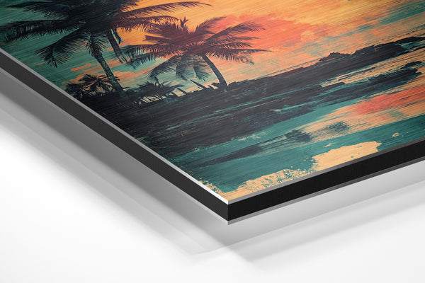 Beachside Sunset Moment