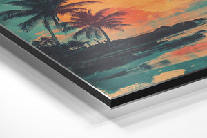 Beachside Sunset Moment