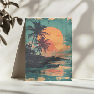 Beachside Sunset Moment