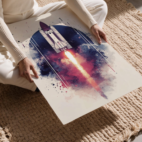 Shuttle Launch Splendor