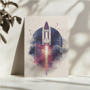 Shuttle Launch Splendor