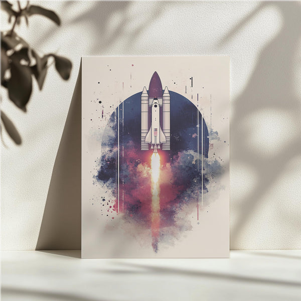 Shuttle Launch Splendor