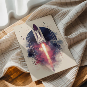 Shuttle Launch Splendor