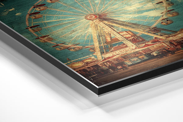 Retro Ferris Wheel Charm