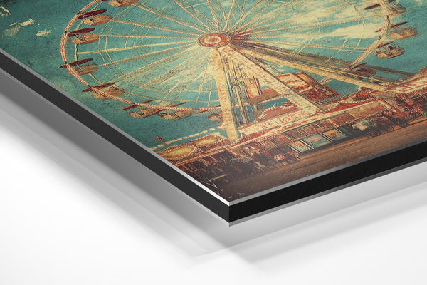 Retro Ferris Wheel Charm