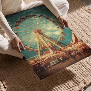 Retro Ferris Wheel Charm