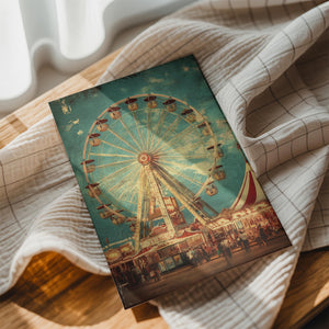 Retro Ferris Wheel Charm