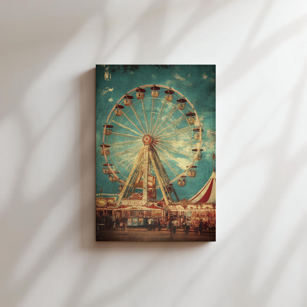 Retro Ferris Wheel Charm