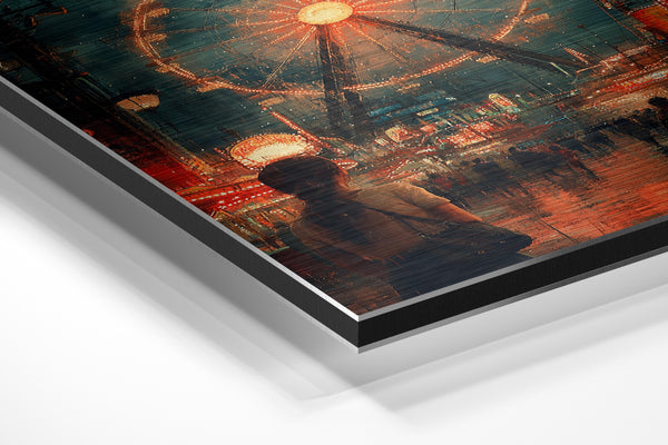 Rainy Ferris Night Glow