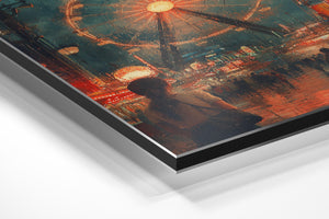 Rainy Ferris Night Glow