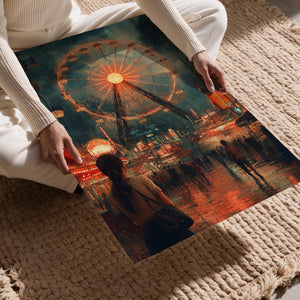 Rainy Ferris Night Glow