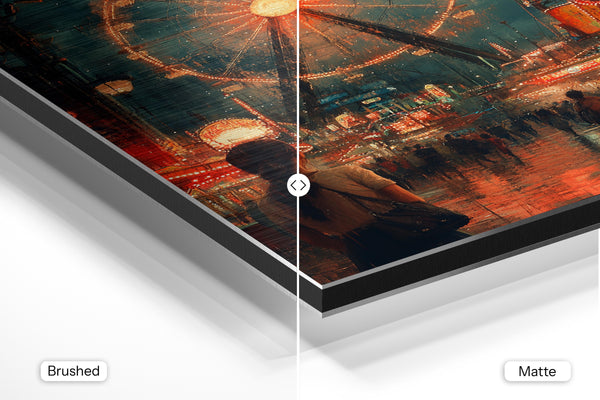 Rainy Ferris Night Glow