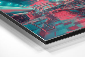 Neon Diner Nostalgia