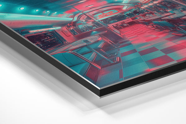 Neon Diner Nostalgia