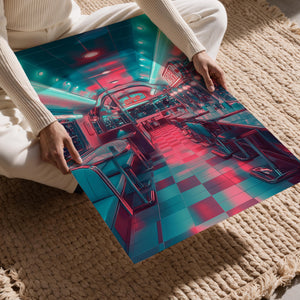 Neon Diner Nostalgia