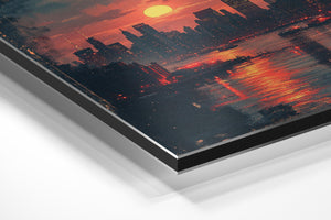 Sunset New York Skyline