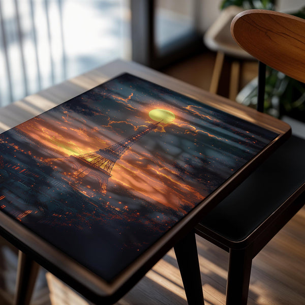 Moonlit Eiffel Tower
