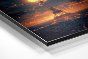 Moonlit Eiffel Tower