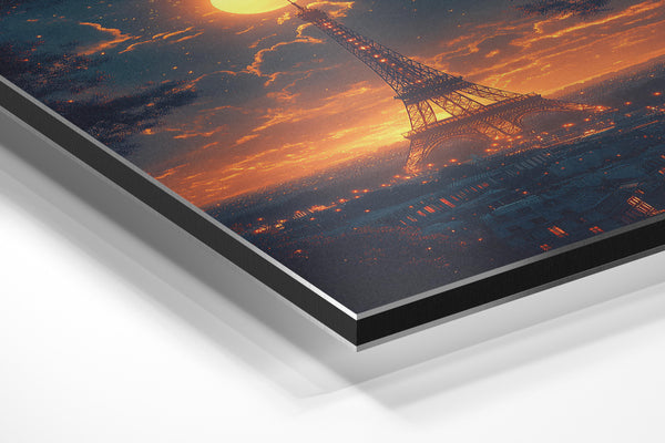 Moonlit Eiffel Tower