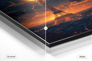 Moonlit Eiffel Tower