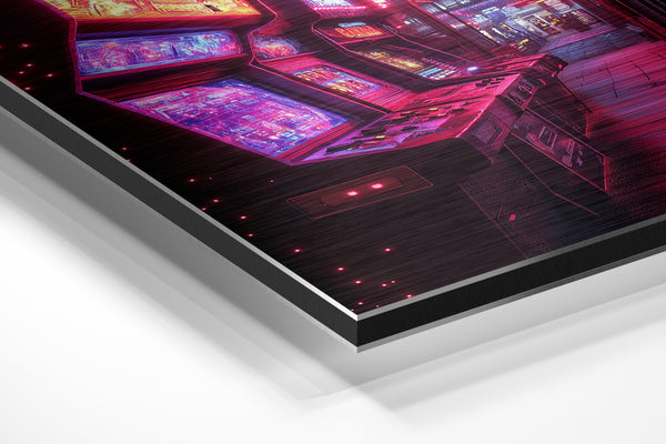 Neon Arcade Alley