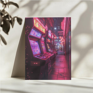 Neon Arcade Alley