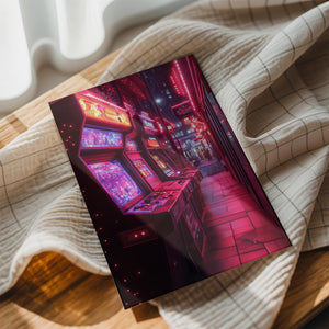 Neon Arcade Alley