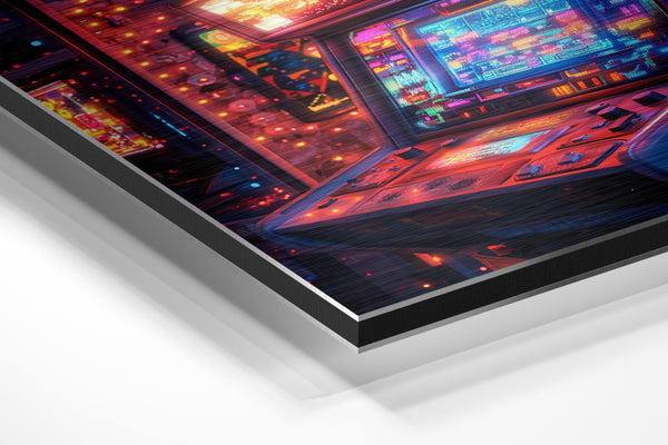 Retro Arcade Closeup