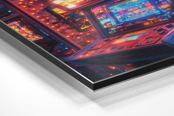 Retro Arcade Closeup