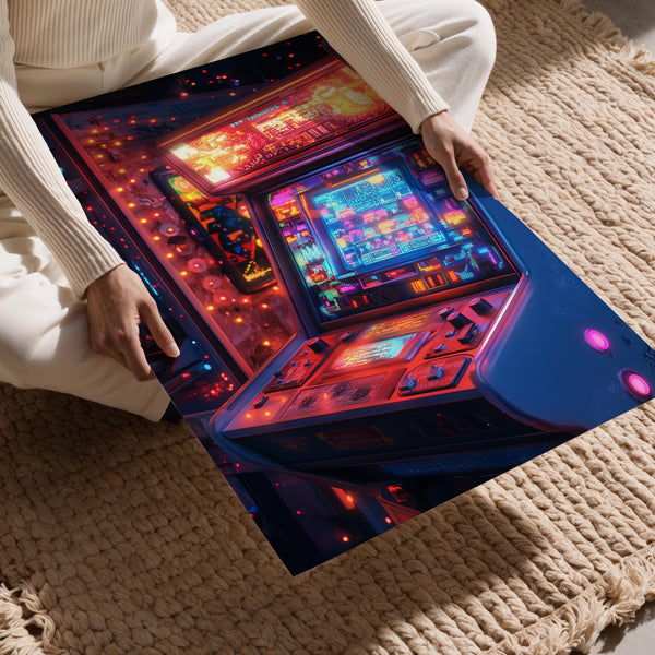 Retro Arcade Closeup