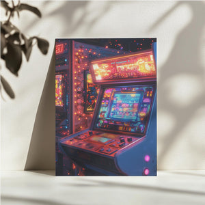 Retro Arcade Closeup