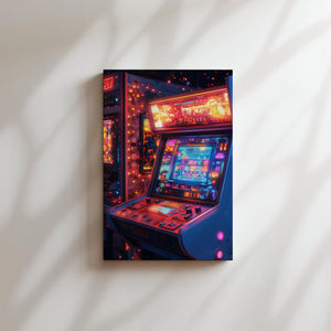 Retro Arcade Closeup