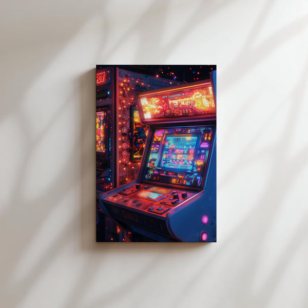 Retro Arcade Closeup