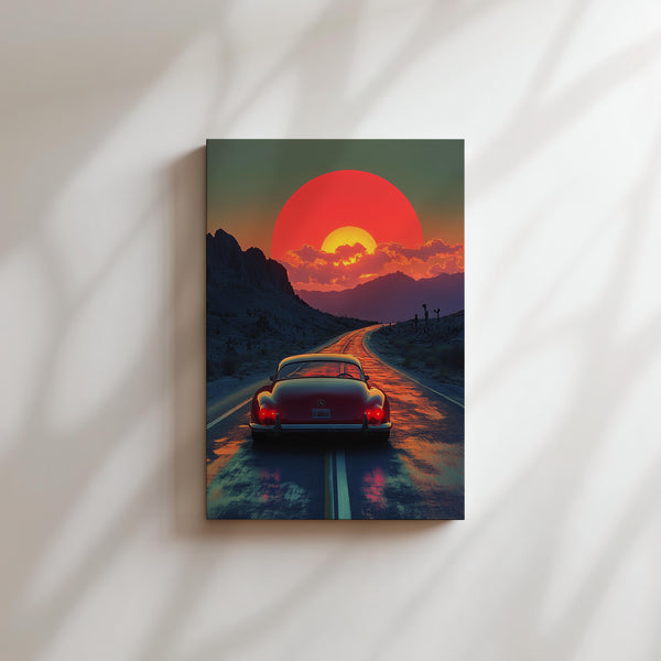 Sunset Desert Drive