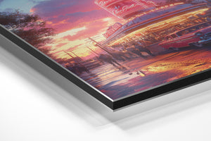 Neon Diner Nightlife