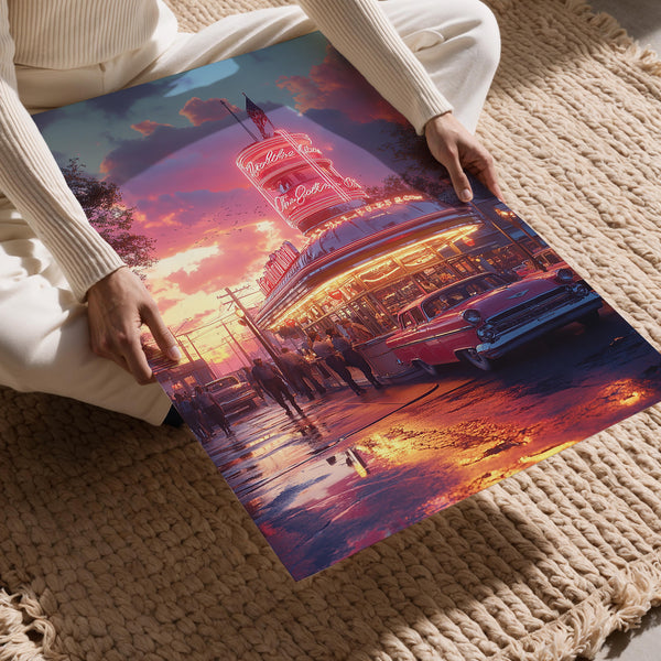 Neon Diner Nightlife