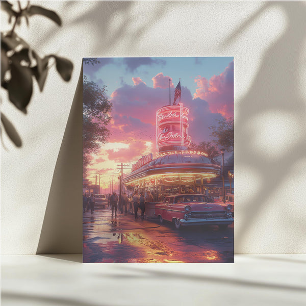Neon Diner Nightlife