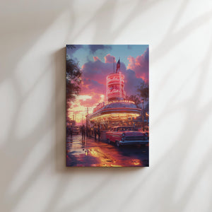 Neon Diner Nightlife